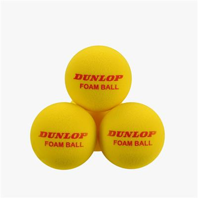 Dunlop Indoor 90mm Foam Tennis Balls (Bag of 1 dozen)